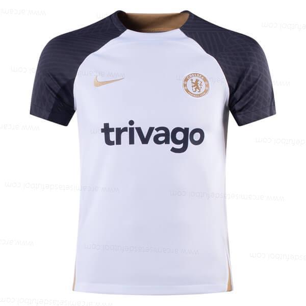 Camiseta Chelsea Pre Match Training Camisa de fútbol – Blanco – Versión Replica