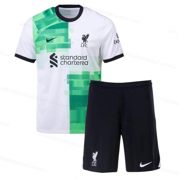 Camiseta Liverpool Albania Niños Kit de Fútbol 23/24 – Versión Replica