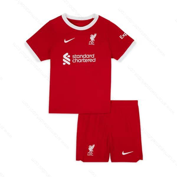 Camiseta Liverpool Primera Niños Kit de Fútbol 23/24 – Versión Replica