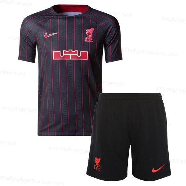 Camiseta Liverpool x LeBron James Niños Kit de Fútbol 22/23 – Versión Replica