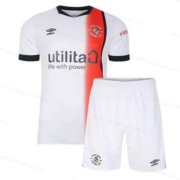 Camiseta Luton Town Albania Niños Kit de Fútbol 23/24 – Versión Replica