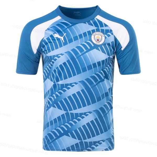 Camiseta Manchester City Pre Match Training Camisa de fútbol – Versión Replica