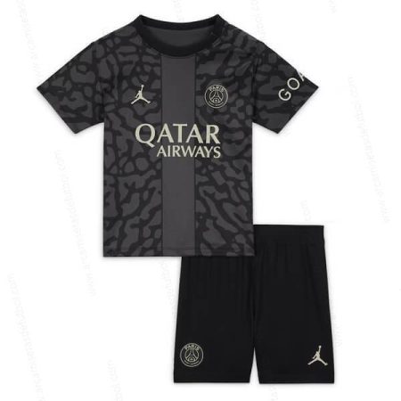Camiseta PSG Tercera Niños Kit de Fútbol 23/24 – Versión Replica